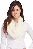 Thumbnail for your product : Wet Seal Crocheted Lightweight Infinity Scarf