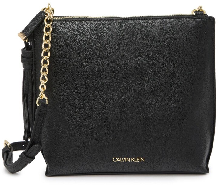 Calvin Klein Pebbled Crossbody Bag ShopStyle