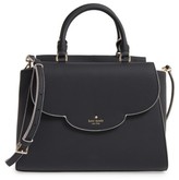 Thumbnail for your product : Kate Spade Leewood Place Makayla Leather Satchel - Black