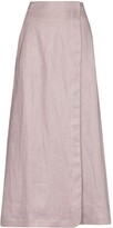 Thumbnail for your product : BONDI BORN Seville high-waisted maxi skirt