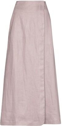 BONDI BORN Seville high-waisted maxi skirt