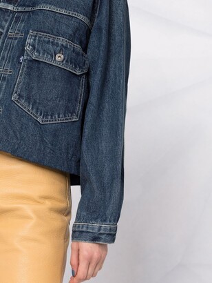 Levi's Made & Crafted Trucker cropped denim jacket