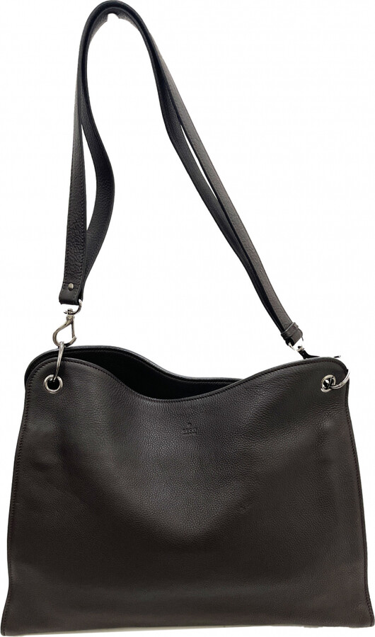 Gucci Hobo leather handbag ShopStyle