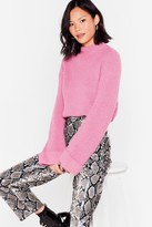 Thumbnail for your product : Nasty Gal Womens Cozy Fluffy Knit Jumper - White - L, White