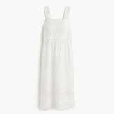 Thumbnail for your product : J.Crew Petite tiered eyelet midi dress