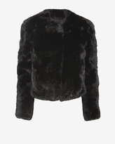 Thumbnail for your product : Yves Salomon Exclusive Pieced Rex Rabbit Fur Bomber Jacket: Black