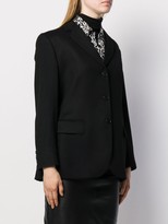 Thumbnail for your product : Burberry Pre Owned 1990s Buttoned Boxy Blazer