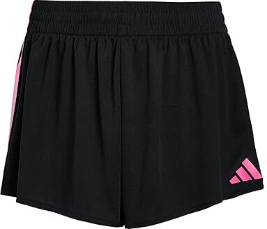 Adidas Originals Kids Gradient 3S Mesh Short (Big Kid) Girl's Shorts Black/Multi : SM (8 Big Kid), Mesh/Polyester