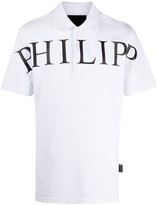 Thumbnail for your product : Philipp Plein Logo Print Polo Shirt