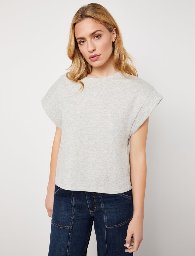 Dolman Sleeve Top Grey | Shop The Largest Collection | ShopStyle