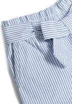 Thumbnail for your product : Ralph Lauren Paper-bag Shorts In Light Blue Striped Seersucker