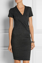Thumbnail for your product : James Perse Wrap-effect cotton-blend jersey dress