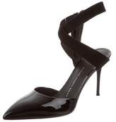 Thumbnail for your product : Giuseppe Zanotti Patent Leather Pointed-Toe Pumps w/ Tags