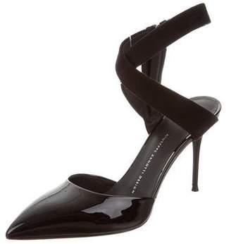 Giuseppe Zanotti Patent Leather Pointed-Toe Pumps w/ Tags