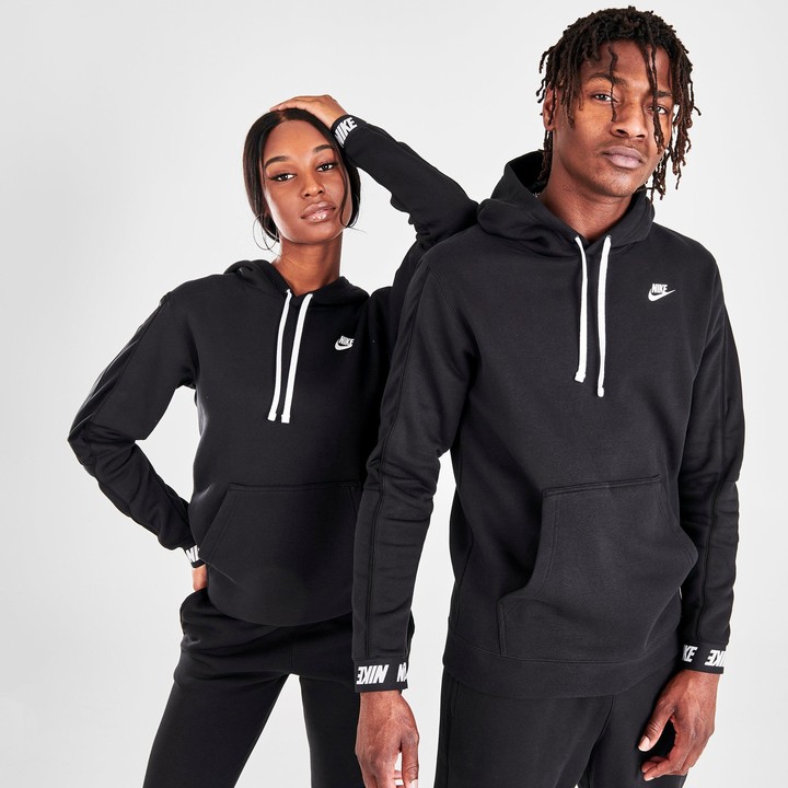 Nike Sportswear Taped Cuff Fleece Hoodie - ShopStyle