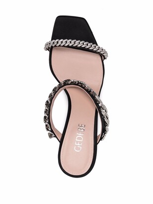 Gedebe Lily crystal-embellished sandals