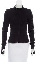Thumbnail for your product : Roberta Furlanetto Tailored Suede Jacket