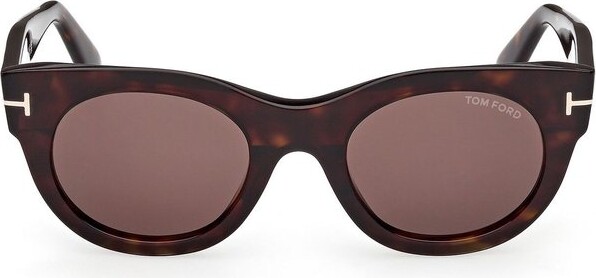 Tom Ford Eyewear Round Frame Sunglasses