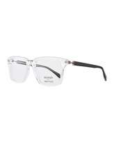 Thumbnail for your product : Balmain Clear Acetate Square Optical Glasses