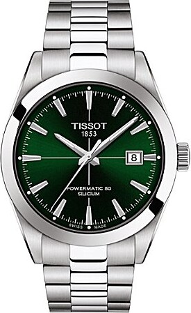 Tissot Gentleman Powermatic 80 Silicium Bracelet Watch