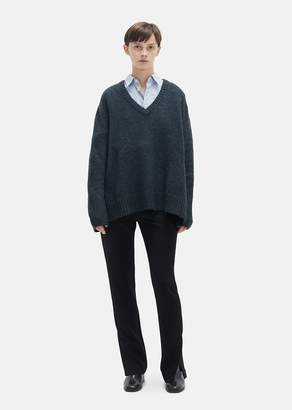 Hope Ash Melange Sweater Green Mel Size: FR 38