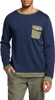 Thumbnail for your product : Onia Men's Hudson Contrast Crewneck Sweater
