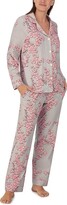 Thumbnail for your product : Bedhead Pajamas Bedhead PJs Organic Cotton Knit Long Sleeve Classic PJ Set (Shadow Blossom) Women's Pajama Sets