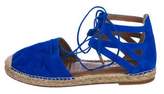 Thumbnail for your product : Aquazzura Suede Espadrille Sandals