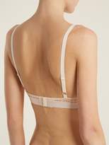 Thumbnail for your product : Negative Underwear Essaouira Underwired Demi-cup Mesh Bra - Womens - Pink
