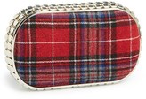 Thumbnail for your product : Big Buddha 'Angell' Plaid Minaudiere