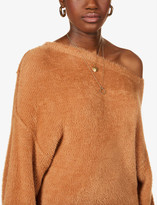 Thumbnail for your product : Free People Star Sign off-the-shoulder knitted jumper