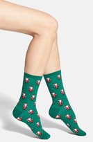 Thumbnail for your product : Hot Sox 'Santa Claus' Crew Socks