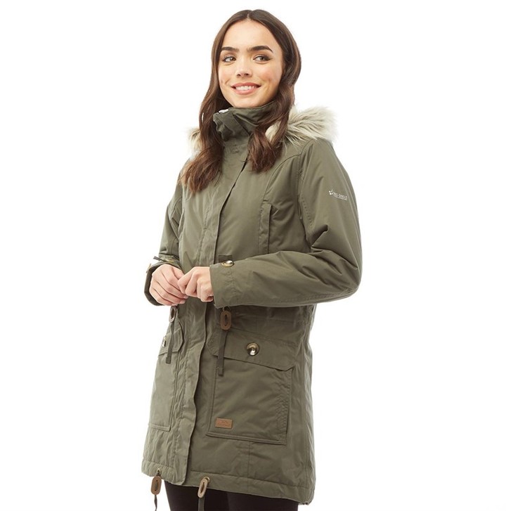 Parka Trespass Khaki Jacket Trespass Khaki Coat