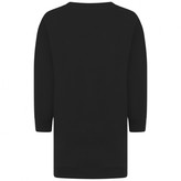 Thumbnail for your product : Moschino MoschinoGirls Black Shoe Print Fleece Dress