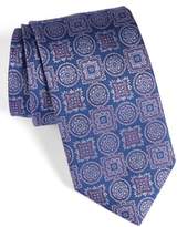 Thumbnail for your product : David Donahue Medallion Silk Tie