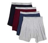 Thumbnail for your product : Fruit of the Loom Men's Print Solid X-Size Boxer Brief(Pack of 4)