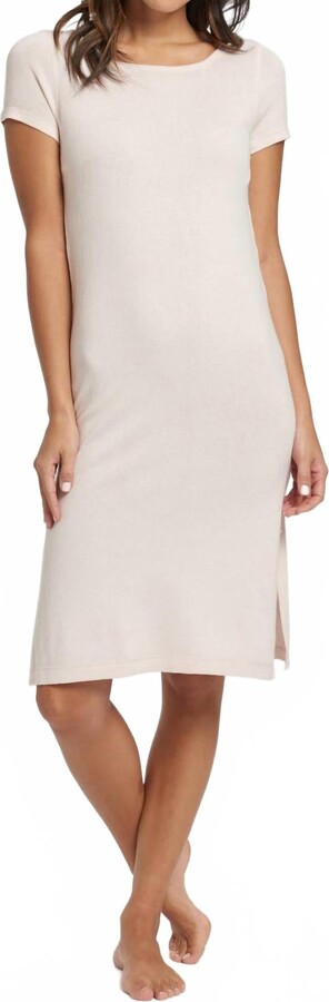 LEIMERE Amagansett Tee Dress In Blush