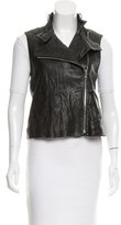 Thumbnail for your product : Alexander Wang Leather Moto Vest