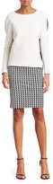 Thumbnail for your product : Akris Punto Printed Jersey Pencil Skirt