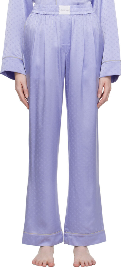 Alexander Wang Crystal-embellished Silk Pajama Shirt