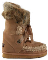 Thumbnail for your product : Mou Eskimo Sheepskin Boots with Fur Cuffs