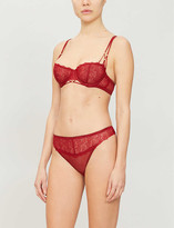 Thumbnail for your product : Aubade La Belle underwired lace bra