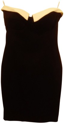 Versace Black Wool Dress for Women