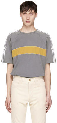Wales Bonner Grey George Stripe T-Shirt