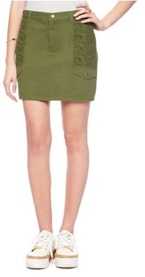 Juicy Couture Military Twill Skirt