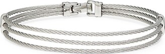 Alor Black Cable Bracelet with Diamonds – Murphy Jewelers