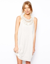 Thumbnail for your product : MANGO Crochet Top Swing Dress