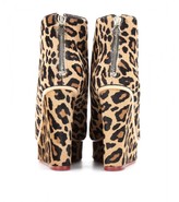 Thumbnail for your product : Charlotte Olympia Bowie calf hair wedge ankle boots