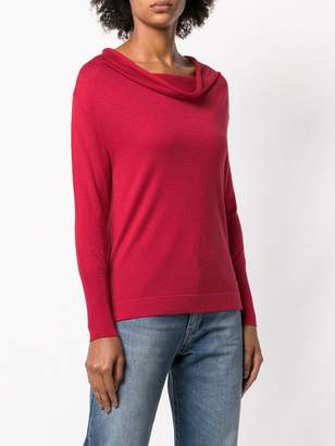 Snobby Sheep cowl neck fine knit top
