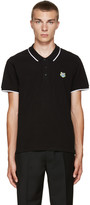 Thumbnail for your product : Kenzo Black Embroidered Polo